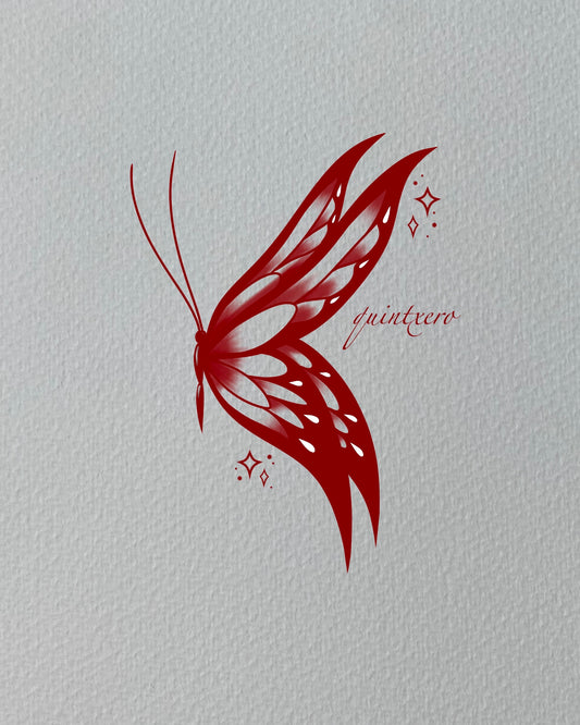 Butterfly Tattoo Flash