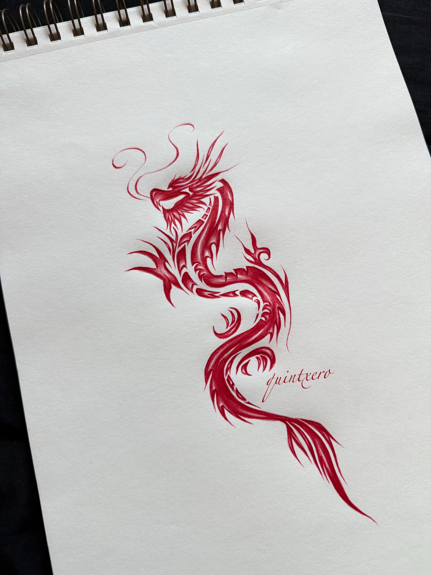 Dragon Tattoo Flash