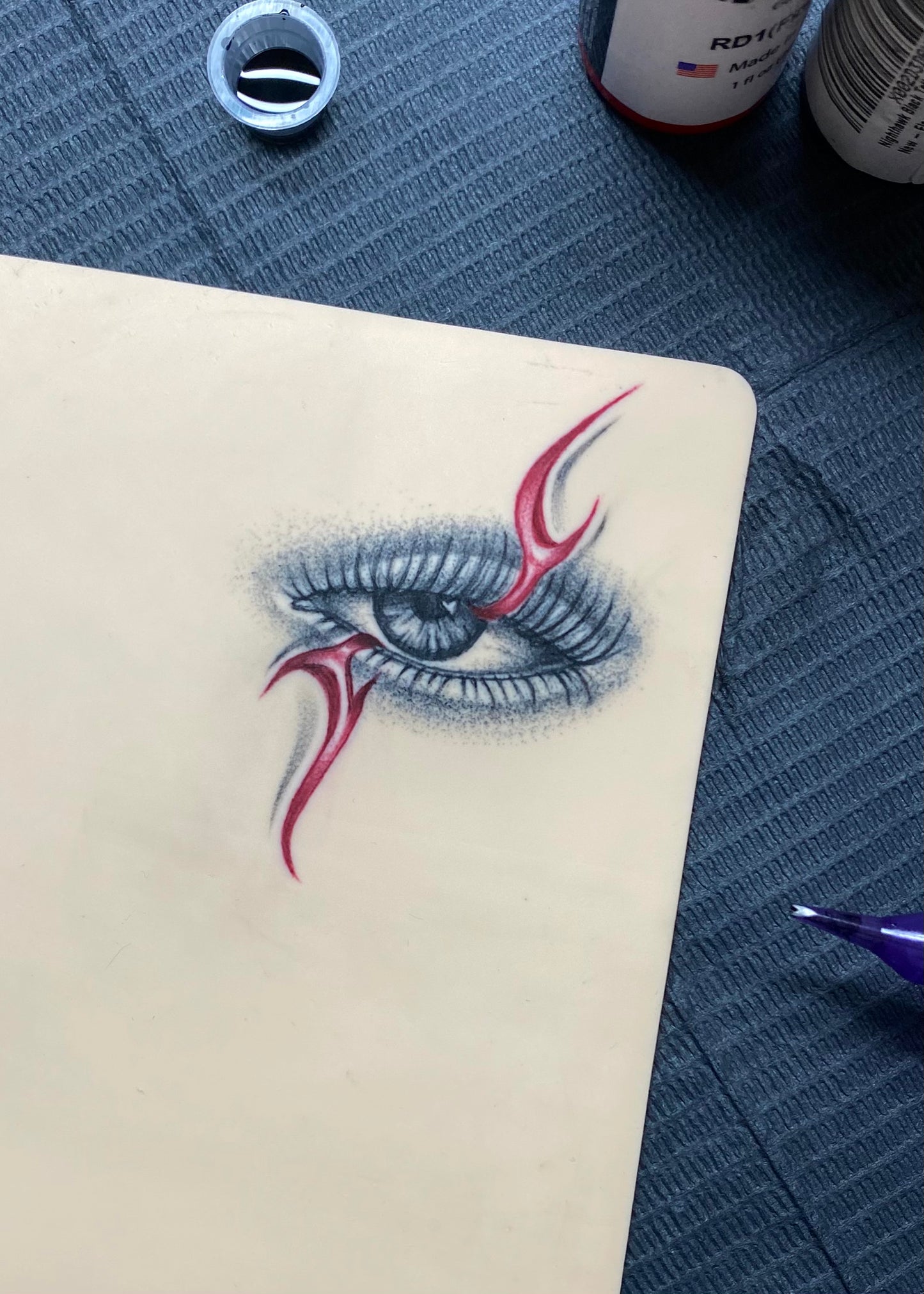 Cyber Eye Tattoo Flash