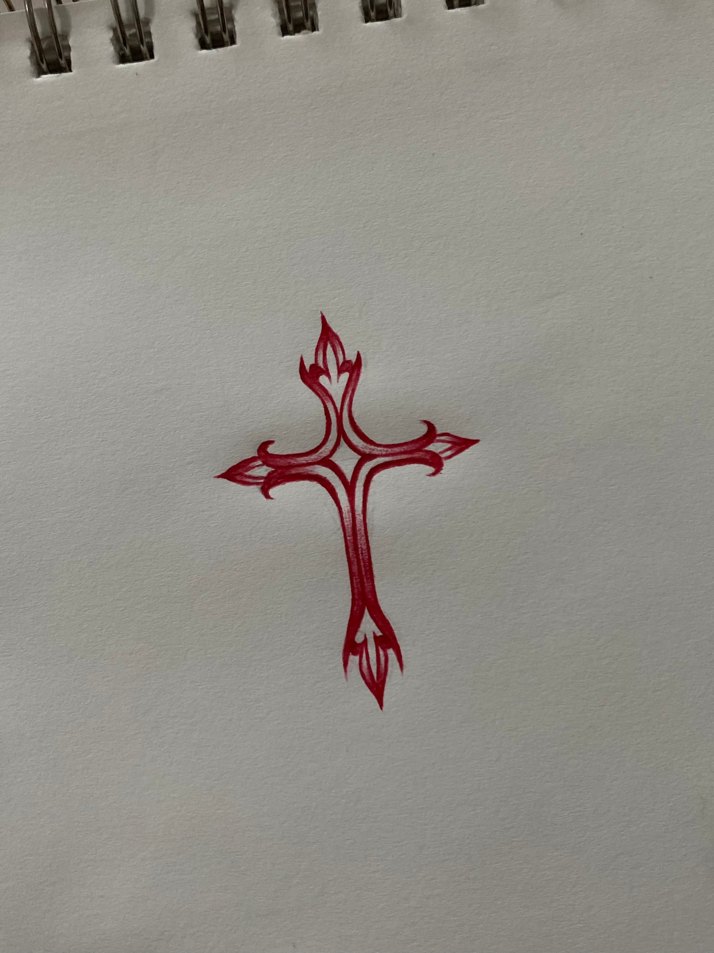 Cross Tattoo Flash